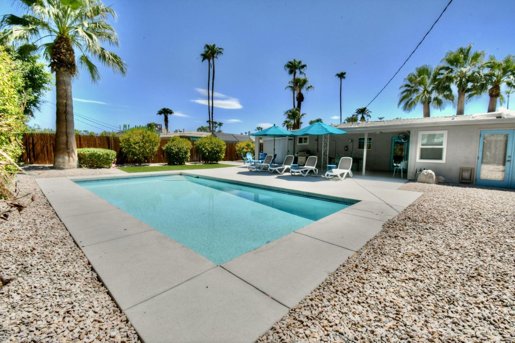 Villa Three Palms à Palm Springs Extérieur photo