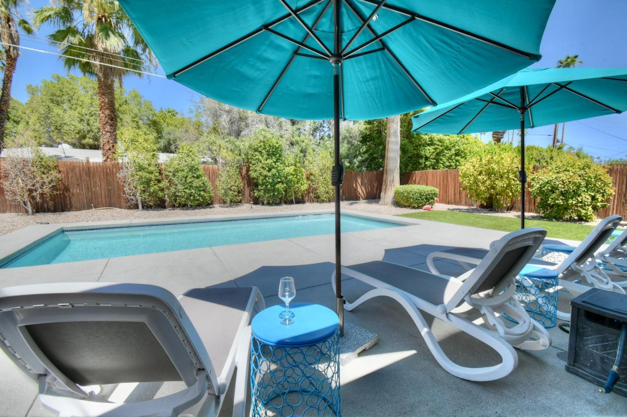 Villa Three Palms à Palm Springs Extérieur photo