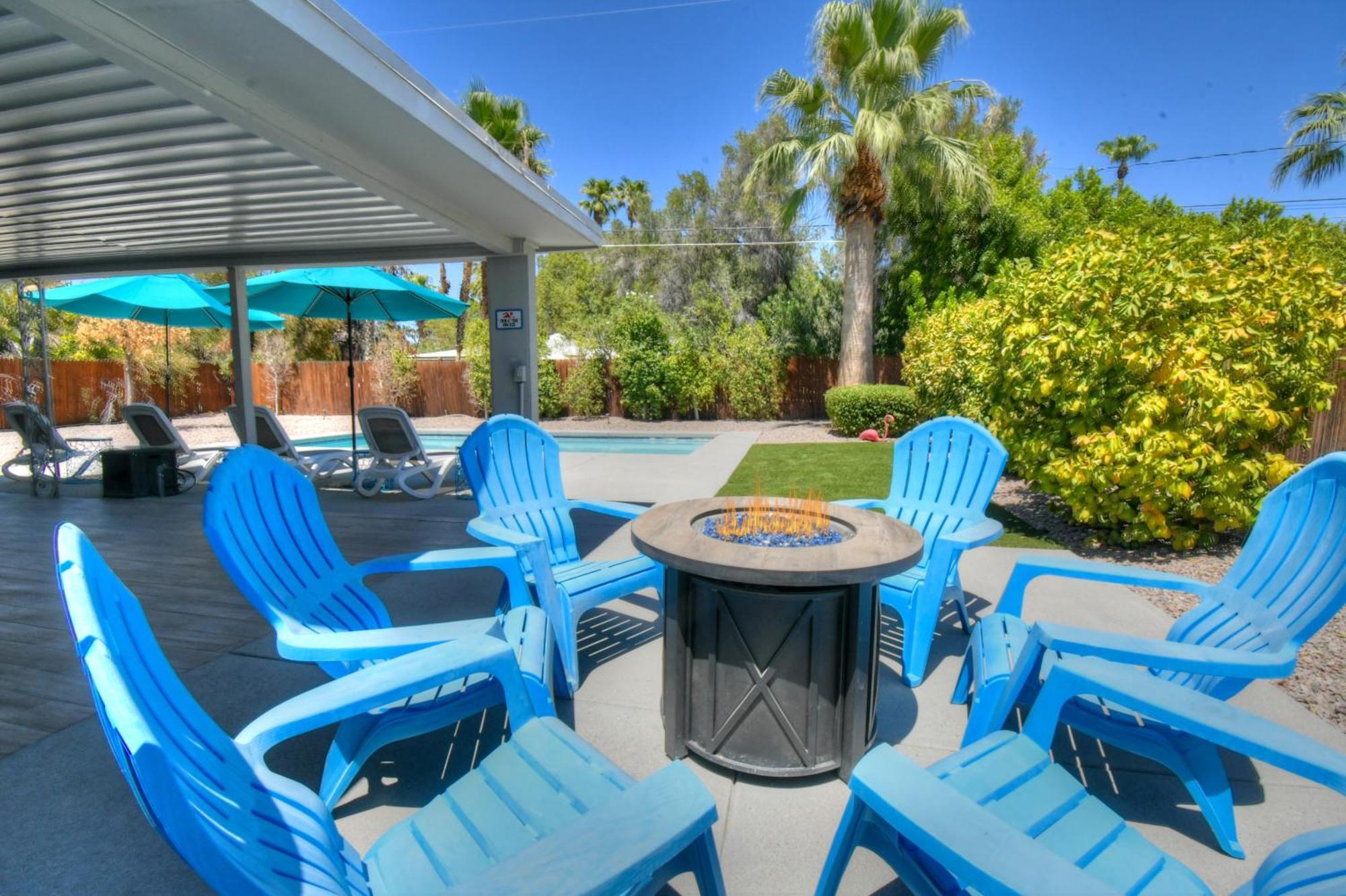 Villa Three Palms à Palm Springs Extérieur photo